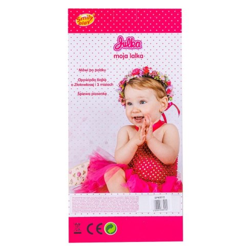 Lalka Julka z dźwiękiem [mm:] 320 Smily Play (SP83513)