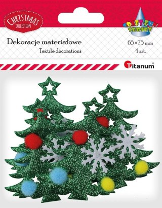 Ozdoba materiałowa Craft-Fun Series Choinka Titanum (26CR0243)