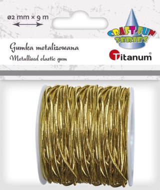 Sznurek Craft-Fun Series gumka 9m Titanum (363628)