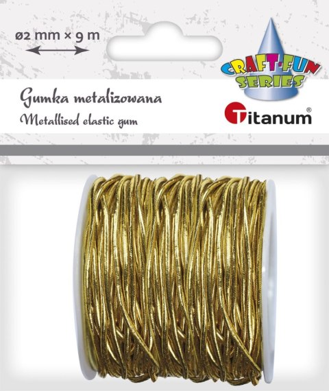 Sznurek Craft-Fun Series gumka 9m Titanum (363628)