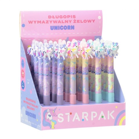 Długopis Pony wymazywalny wkład niebieski 0,7mm Starpak (552679)