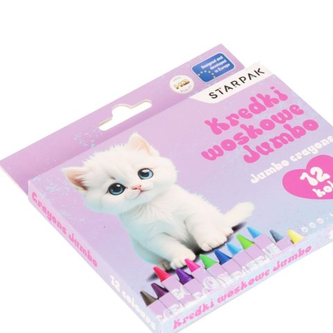 Kredki świecowe 12 kol. Starpak (582124)