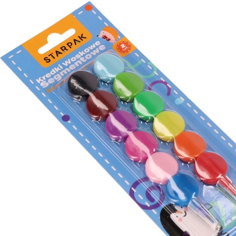 Kredki świecowe 6 kol. Starpak (582131)