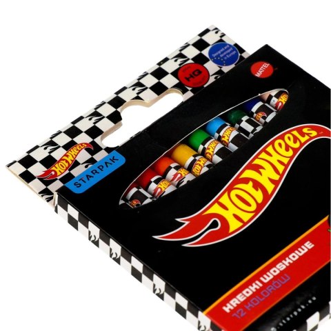 Kredki świecowe Hot Wheels 12 kol. Starpak (583722)