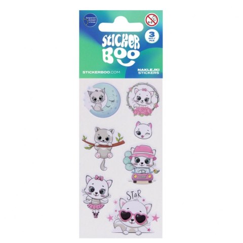 Naklejka (nalepka) Kotki Stickerboo (568336)