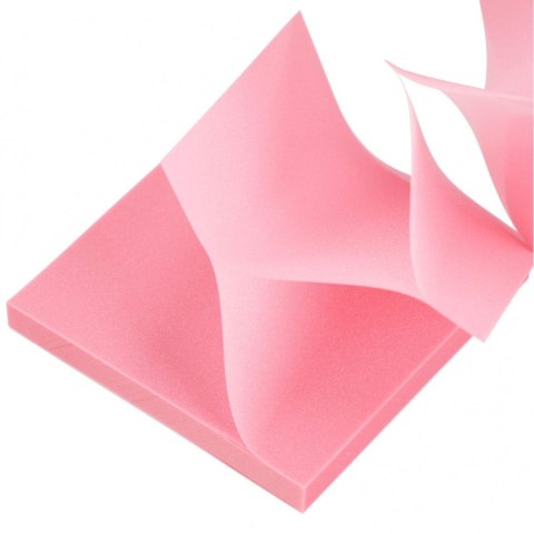Notes samoprzylepny (karteczki) Transparentny brokat Różowy mix 100k [mm:] 75x75 Starpak (576529)
