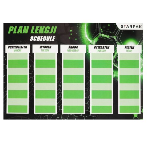 Plan lekcji Football Starpak (591761)