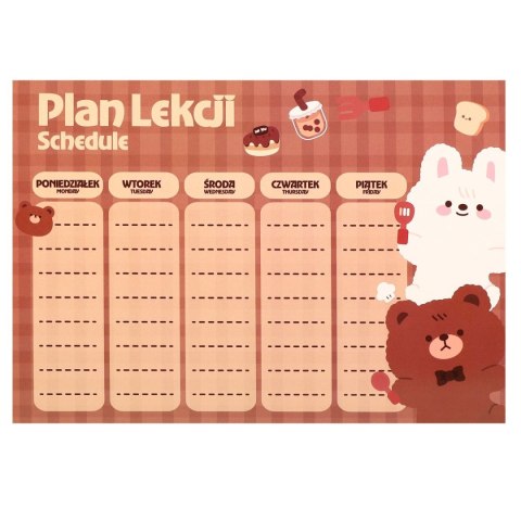 Plan lekcji KAWAII Starpak (591763)