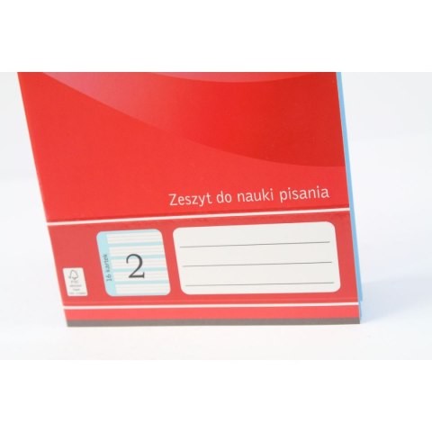 Zeszyt A5 do nauki pisania 12 16k. 70g linia [mm:] 145x208 Rexus (605429)