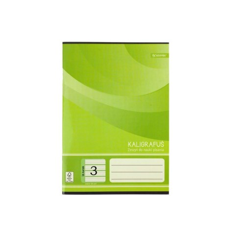 Zeszyt A5 do nauki pisania 3 16k. 70g mix [mm:] 145x208 Rexus (605430)
