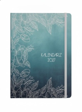 Kalendarz książkowy (terminarz) 2027 Botanical tygodniowy Ocean A4 Antra