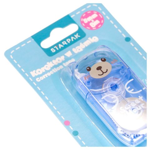 Korektor w taśmie (myszka) 5x8 [mm*m] Starpak (578540)