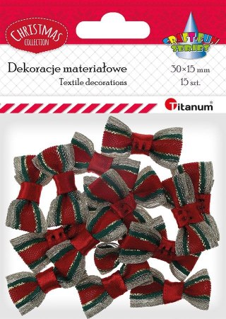 Ozdoba materiałowa Craft-Fun Series Kokardki Titanum (26CR0261)