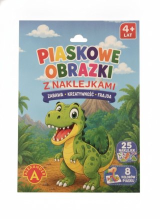 Zabawka edukacyjna piaskowe obrazki Dinozaur Alexander