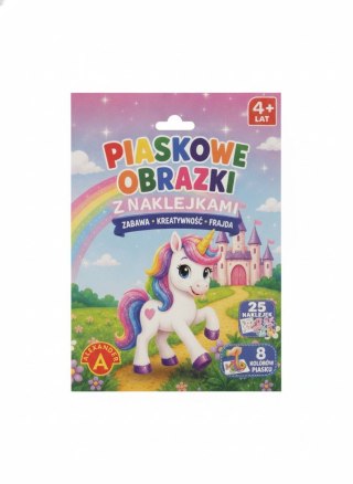 Zabawka edukacyjna piaskowe obrazki Jednorożec Alexander