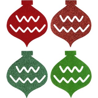 Ozdoba filcowa Craft-Fun Series bombka filcowa 6 szt Titanum (5693b)