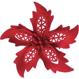 Ozdoba świąteczna Titanum Craft-Fun Series kwiat poinsecji (19YH022)