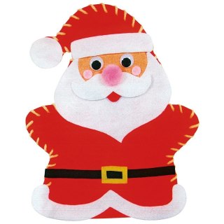 Ozdoba świąteczna Craft-Fun Series Mikołaj do samodzielnego złożenia Titanum (20616)