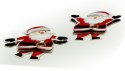Naklejki świąteczne Craft-Fun Series Boże Narodzenie Mikołaje Titanum (19XQ18-43)